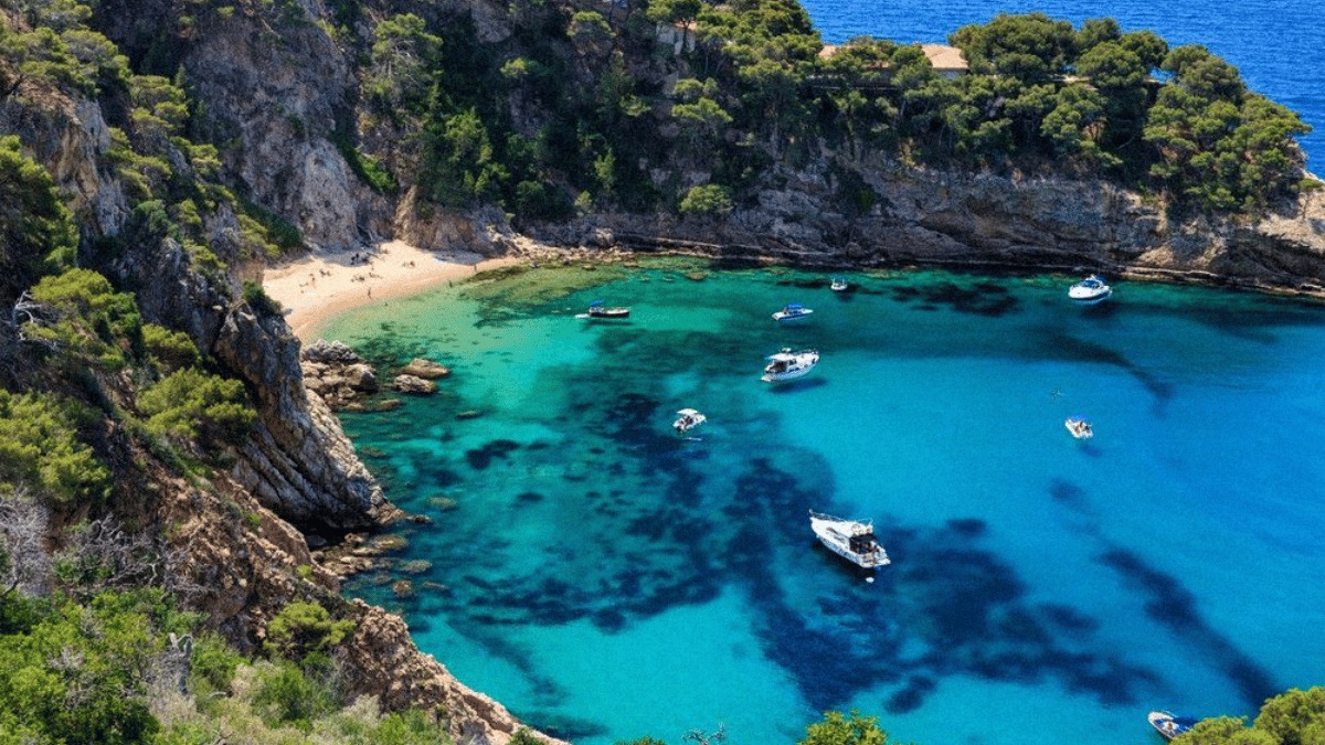 crique espagne costa brava crique espagne costa brava